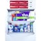 Triton Products Wall Mount Shelving Unit W/ 3 Steel Wire Shelves & Mounting Hardware, White, 33" W x 31.5" H 1795-WHT - alternate 3